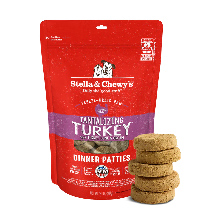 Stella & Chewy's Dog Frezzed-Dried Raw Dinner Patties