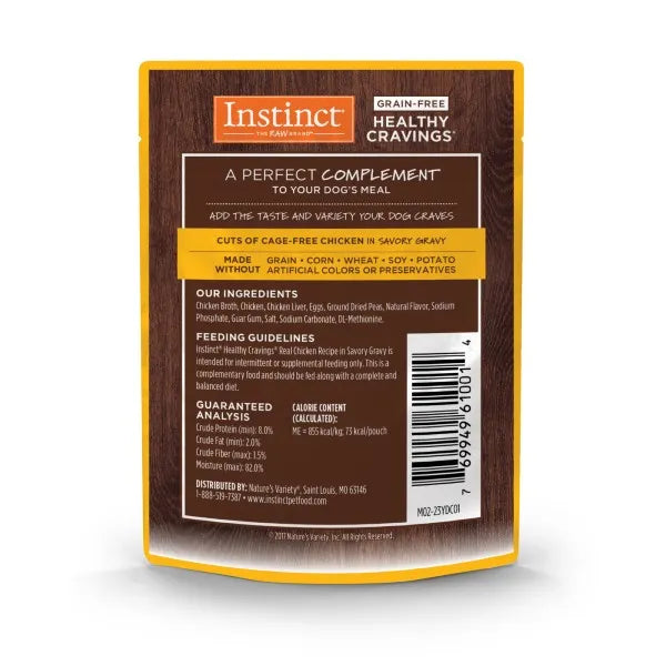 Instinct Dog Healthy Cravings