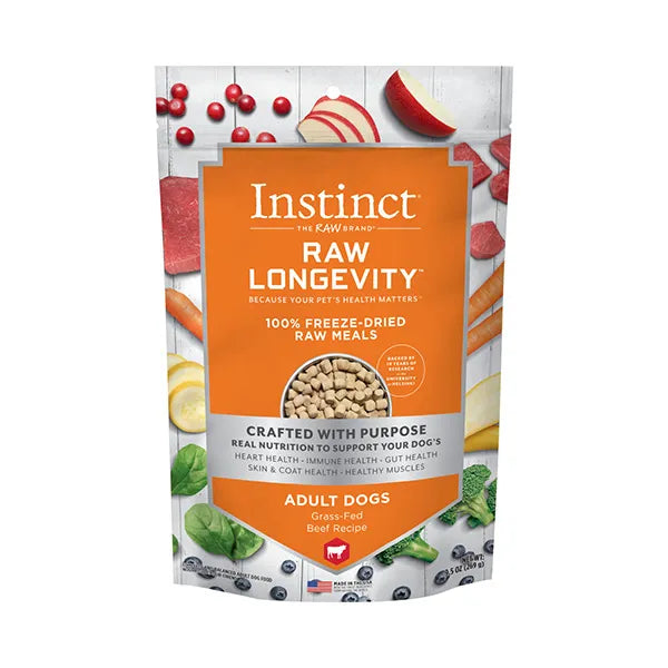 Instinct Dog Raw Longevity 100% Freeze-Dried Raw Meals