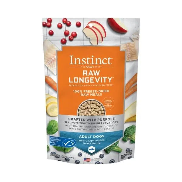 Instinct Dog Raw Longevity 100% Freeze-Dried Raw Meals