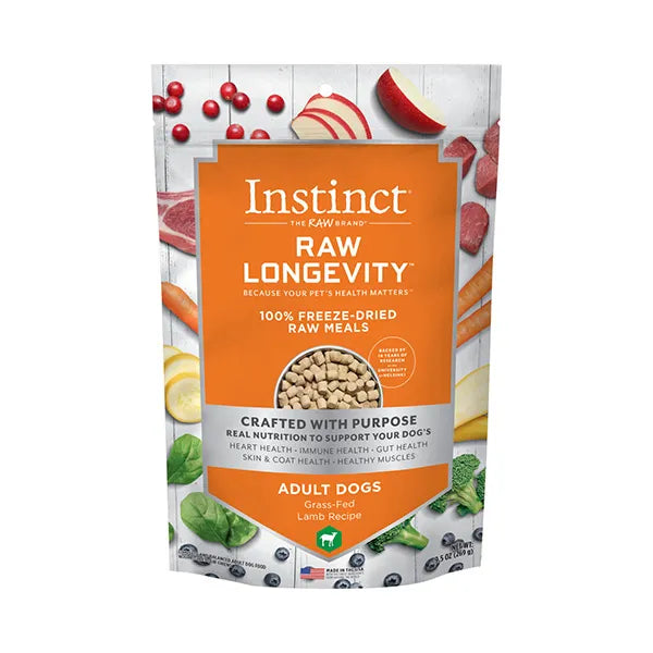 Instinct Dog Raw Longevity 100% Freeze-Dried Raw Meals