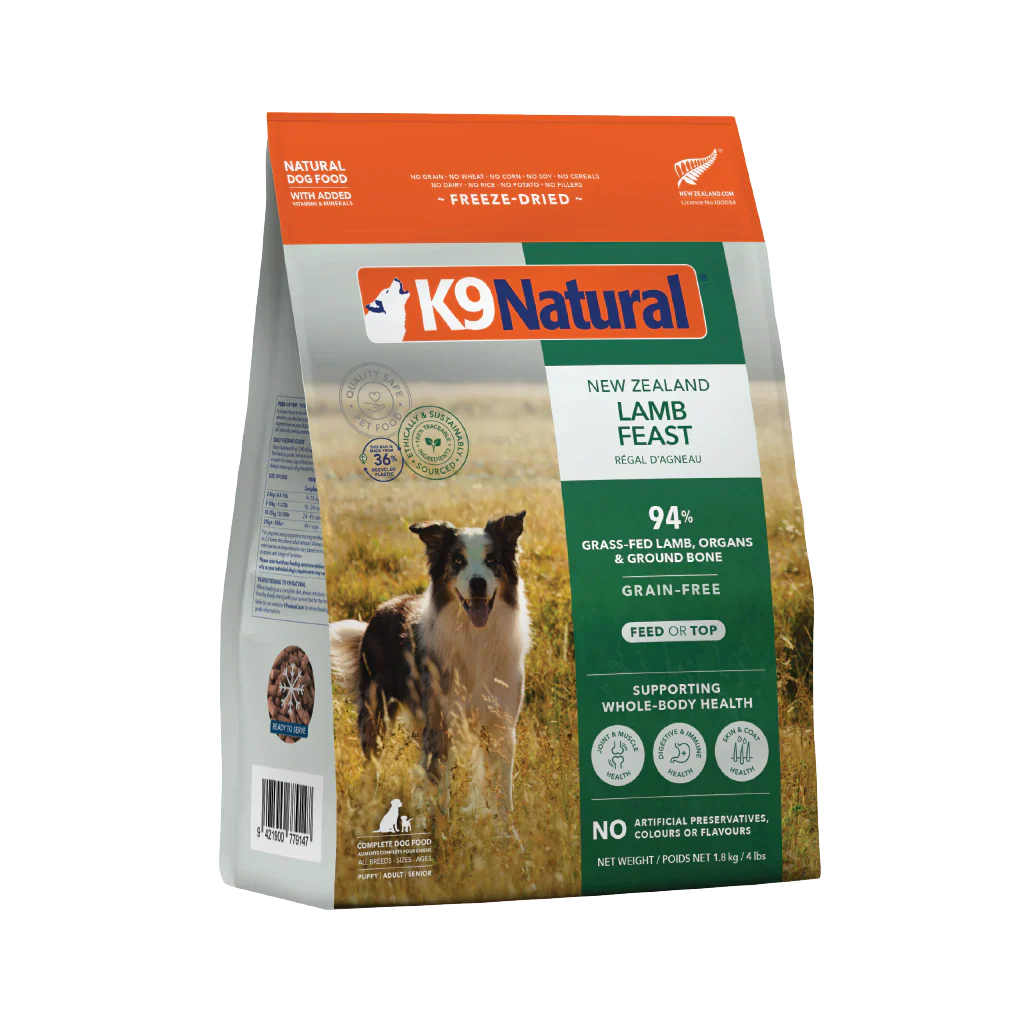 K9 Natural Dog Freeze-Dried Food