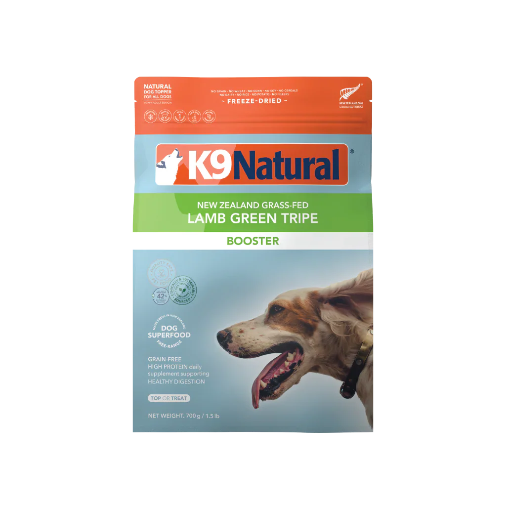 K9 Natural Dog Green Tripe Freeze-Dried Booster