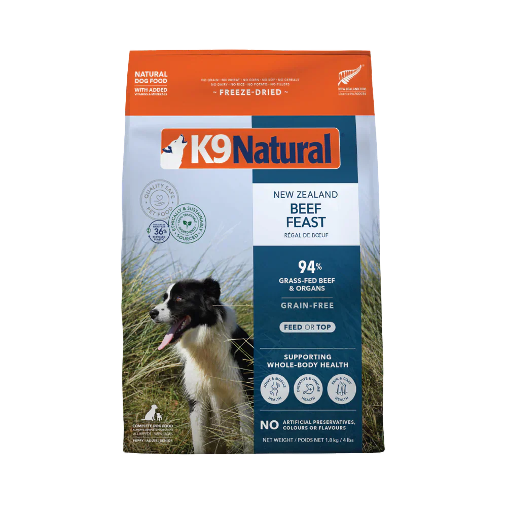 K9 Natural Dog Freeze-Dried Food