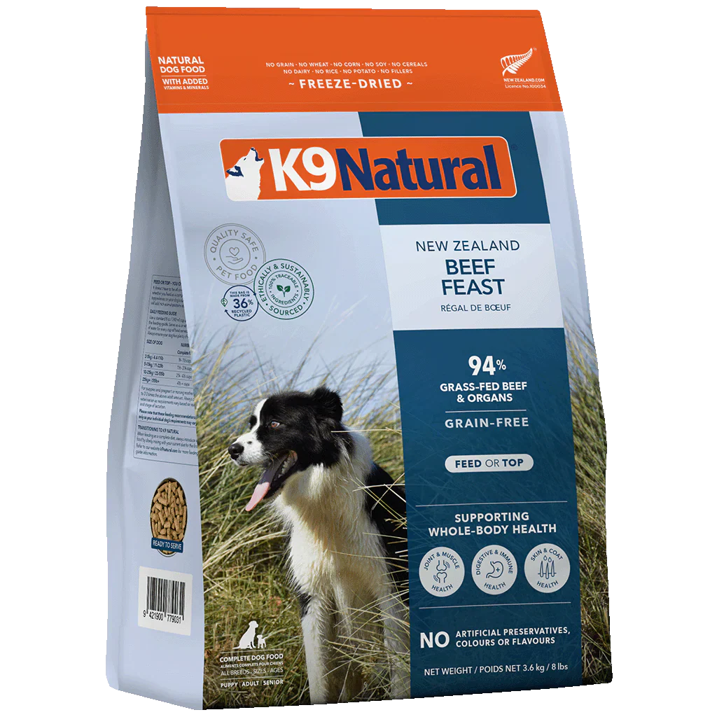K9 Natural Dog Freeze-Dried Food