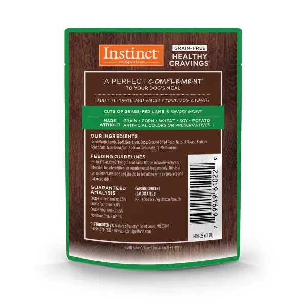 Instinct Dog Healthy Cravings