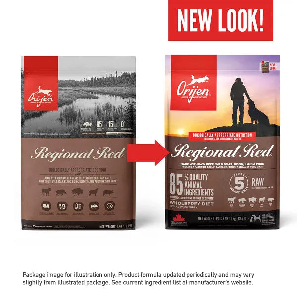Orijen Dog Dry Food - Regional Red