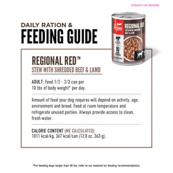 Orijen Dog Wet Food - Regional Red Stew With Shredded Beef & Lamb