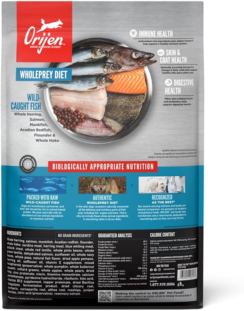 Orijen Dog Dry Food - Six Fish