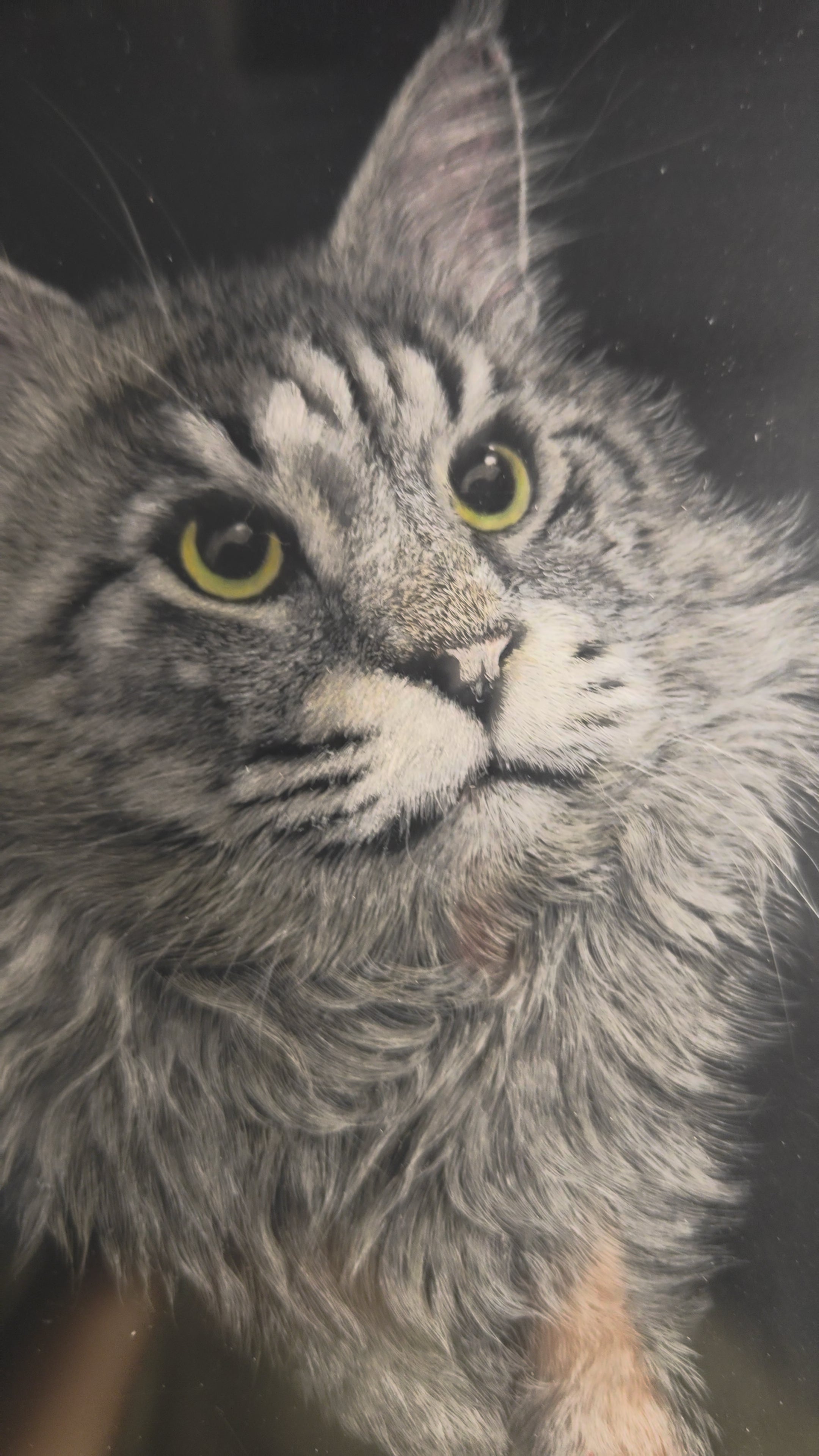 Hand-Carved Acrylic Pet Art| One of a Kind Piece