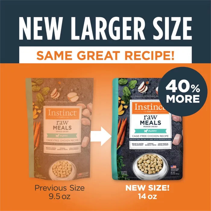 Instinct Dog Raw Freeze-Dried Meals