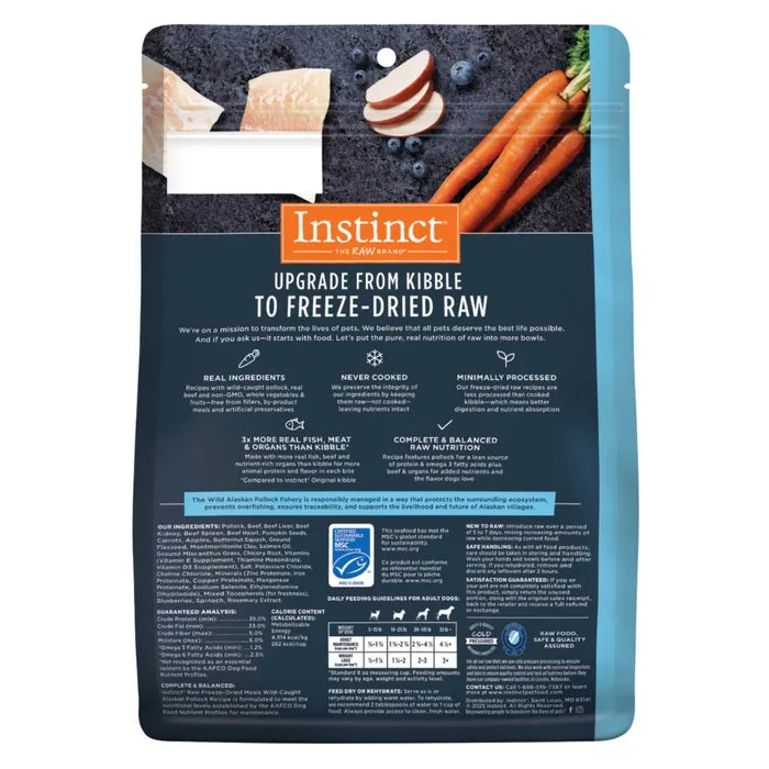 Instinct Dog Raw Freeze-Dried Meals