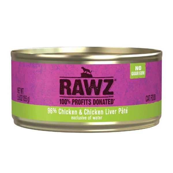 RAWZ Cat 96% Canned Wet Food  (Pate)