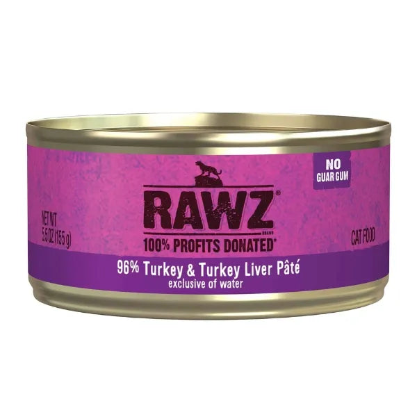 RAWZ Cat 96% Canned Wet Food  (Pate)