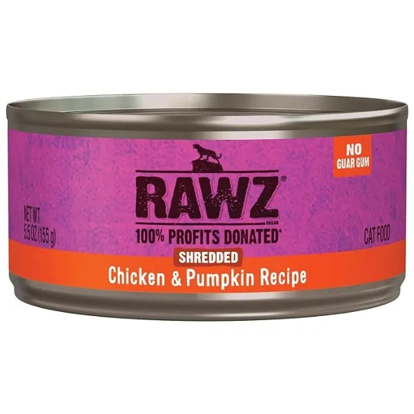 RAWZ Cat Canned Wet Food  (Shredded)