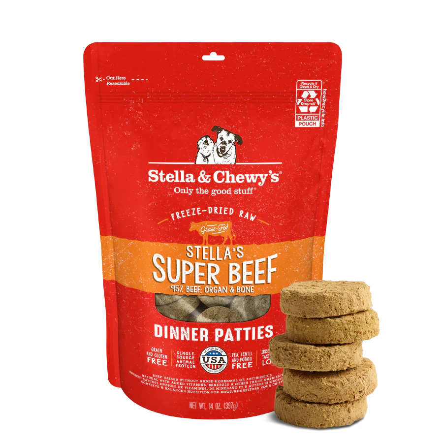 Stella & Chewy's Dog Frezzed-Dried Raw Dinner Patties