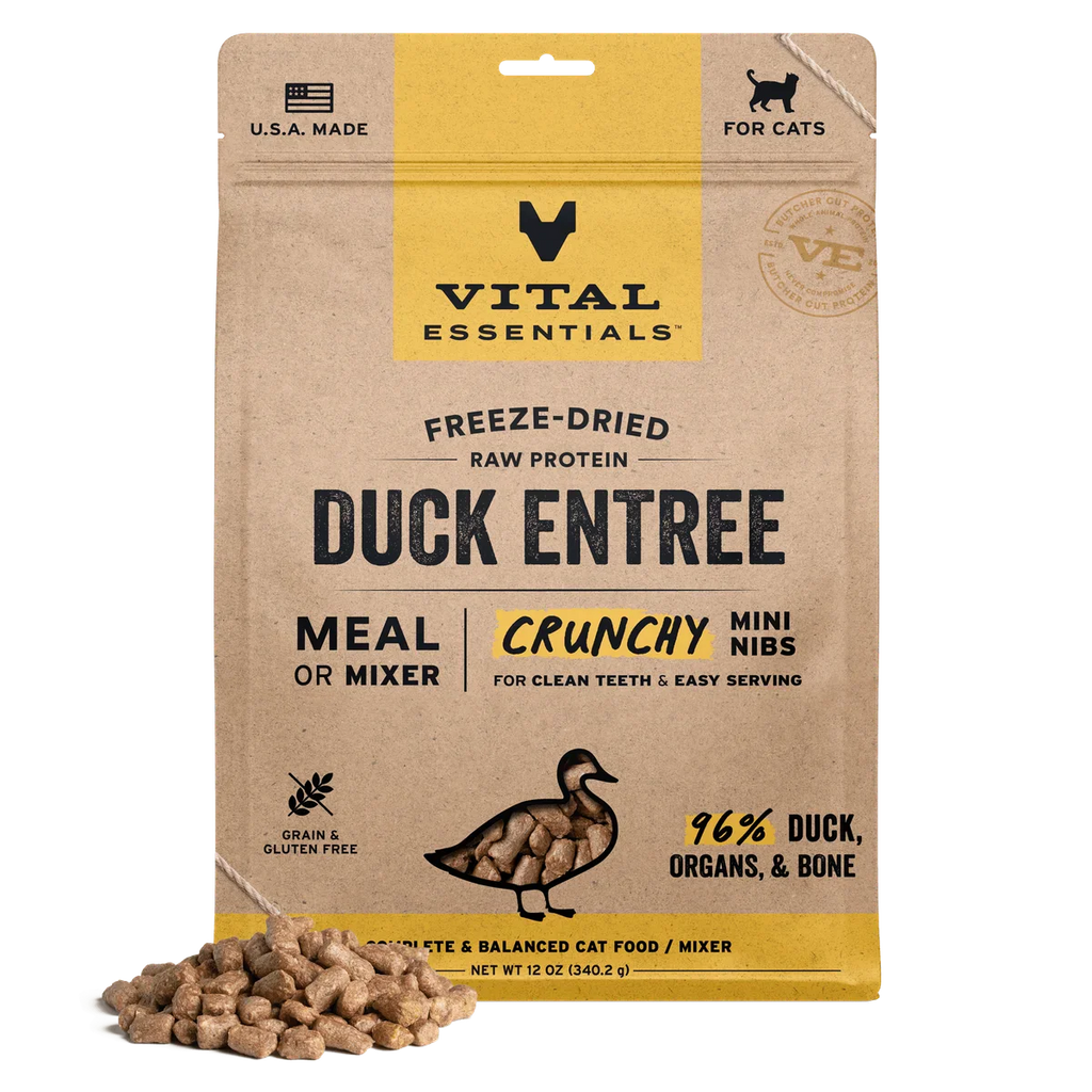 Vital Essentials Cat Freeze-Dried Crunchy Mini Nibs