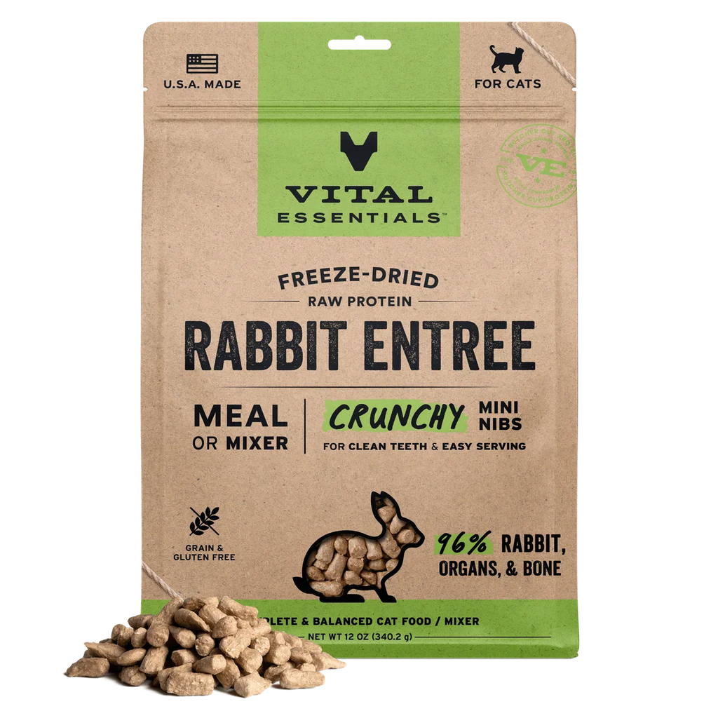Vital Essentials Cat Freeze-Dried Crunchy Mini Nibs