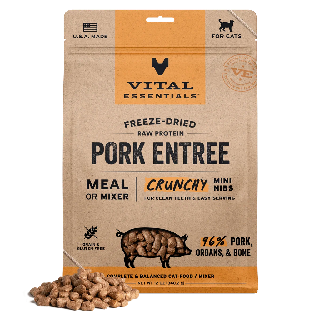 Vital Essentials Cat Freeze-Dried Crunchy Mini Nibs