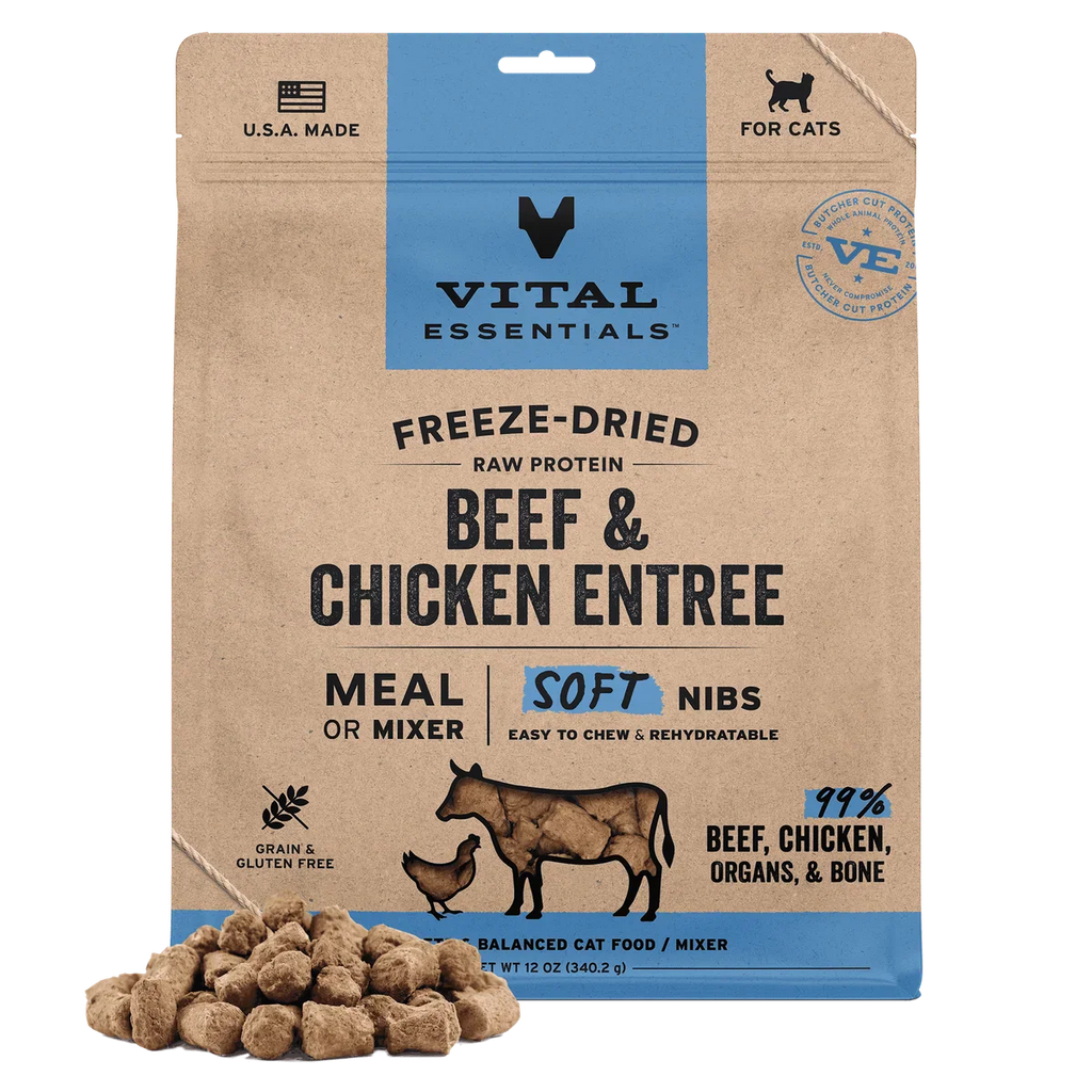 Vital Essentials Cat Freeze-Dried Soft Nibs